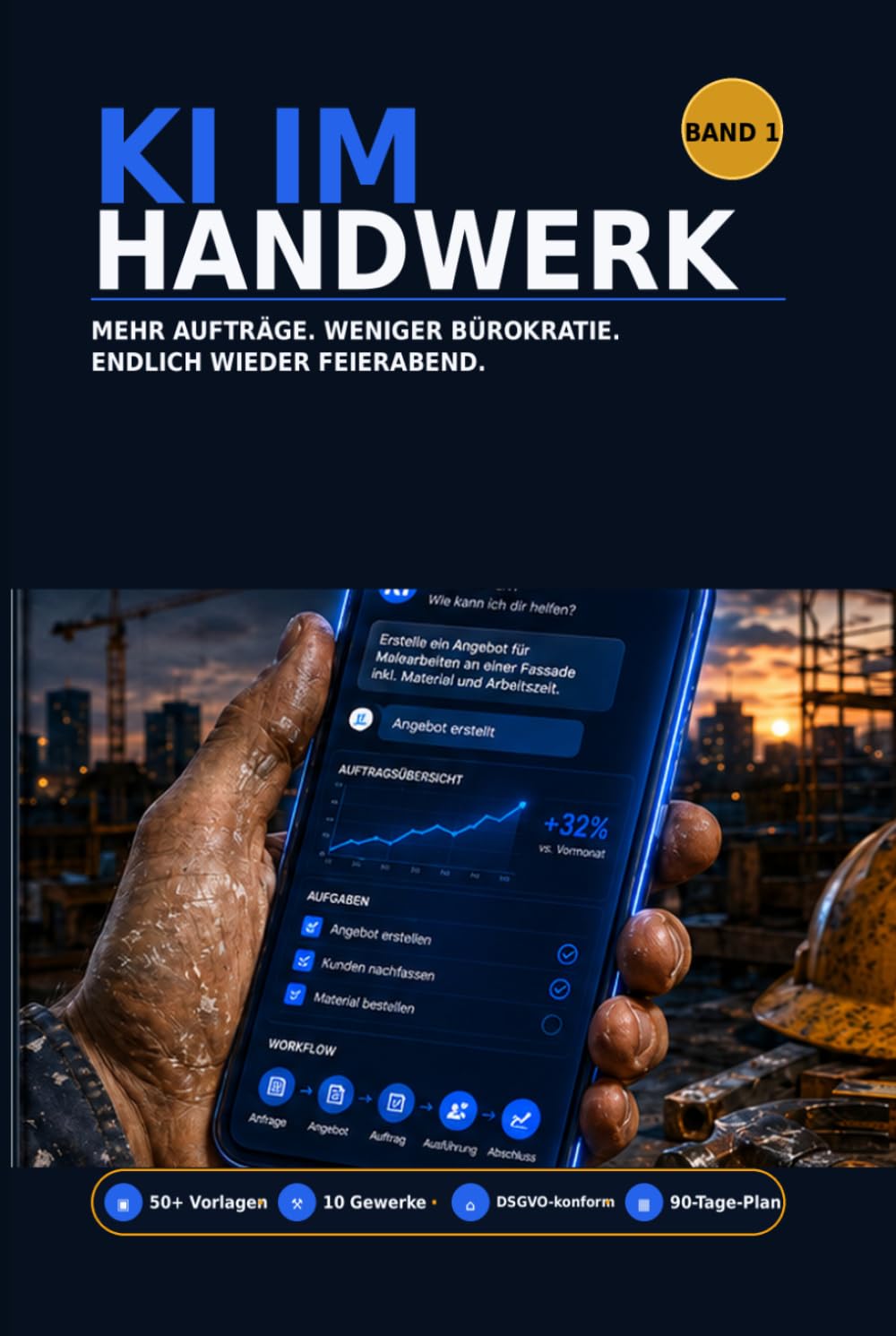 KI im Handwerk: Mehr Aufträge. Weniger Bürokratie. Endlich wieder Feierabend