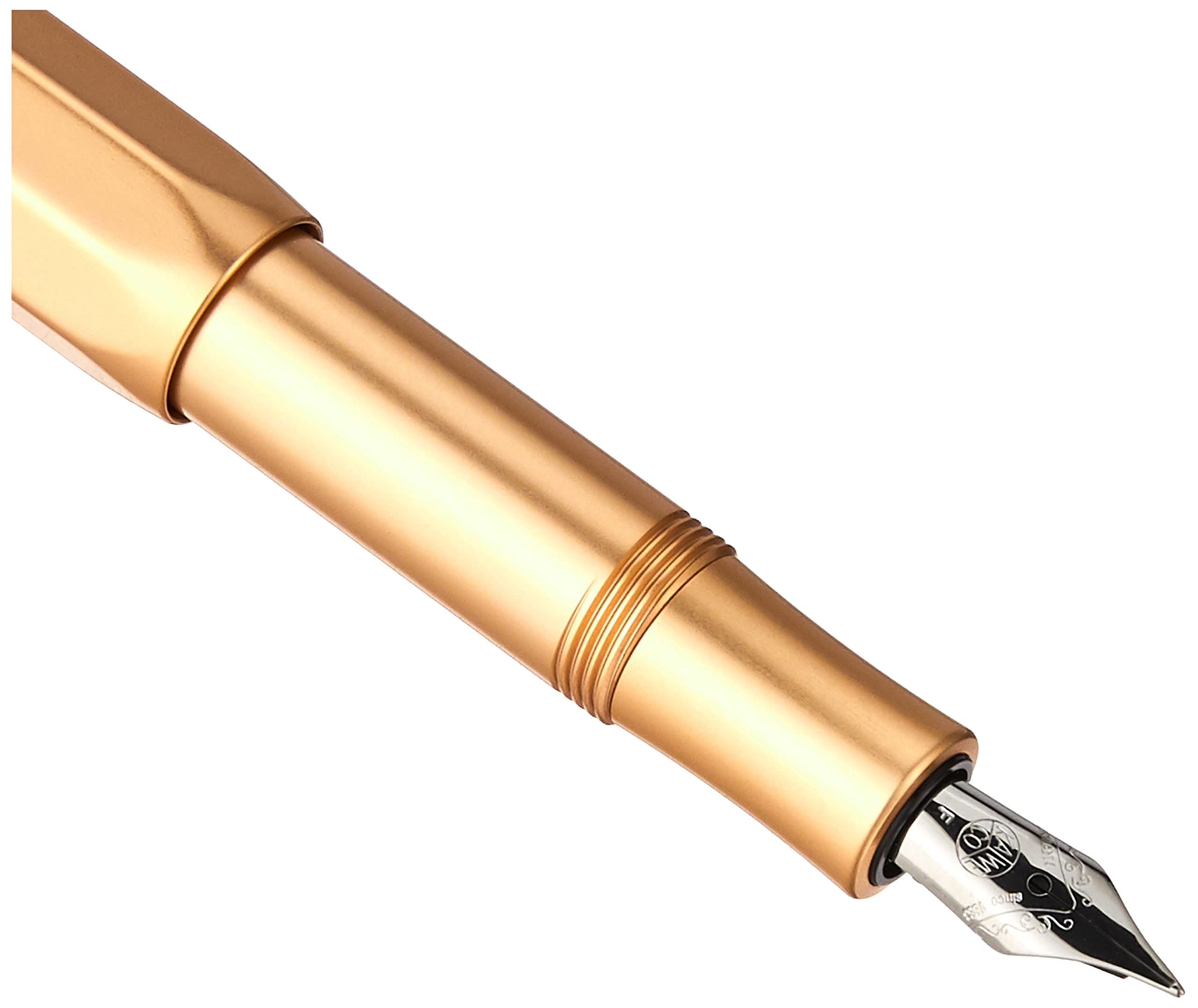 Amazon | Kaweco Sport AL 万年筆 ゴールドエディション F(細