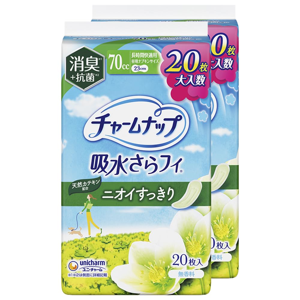 Amazon | 【大入数】チャームナップ 吸水さらフィ 長時間快適用 消臭