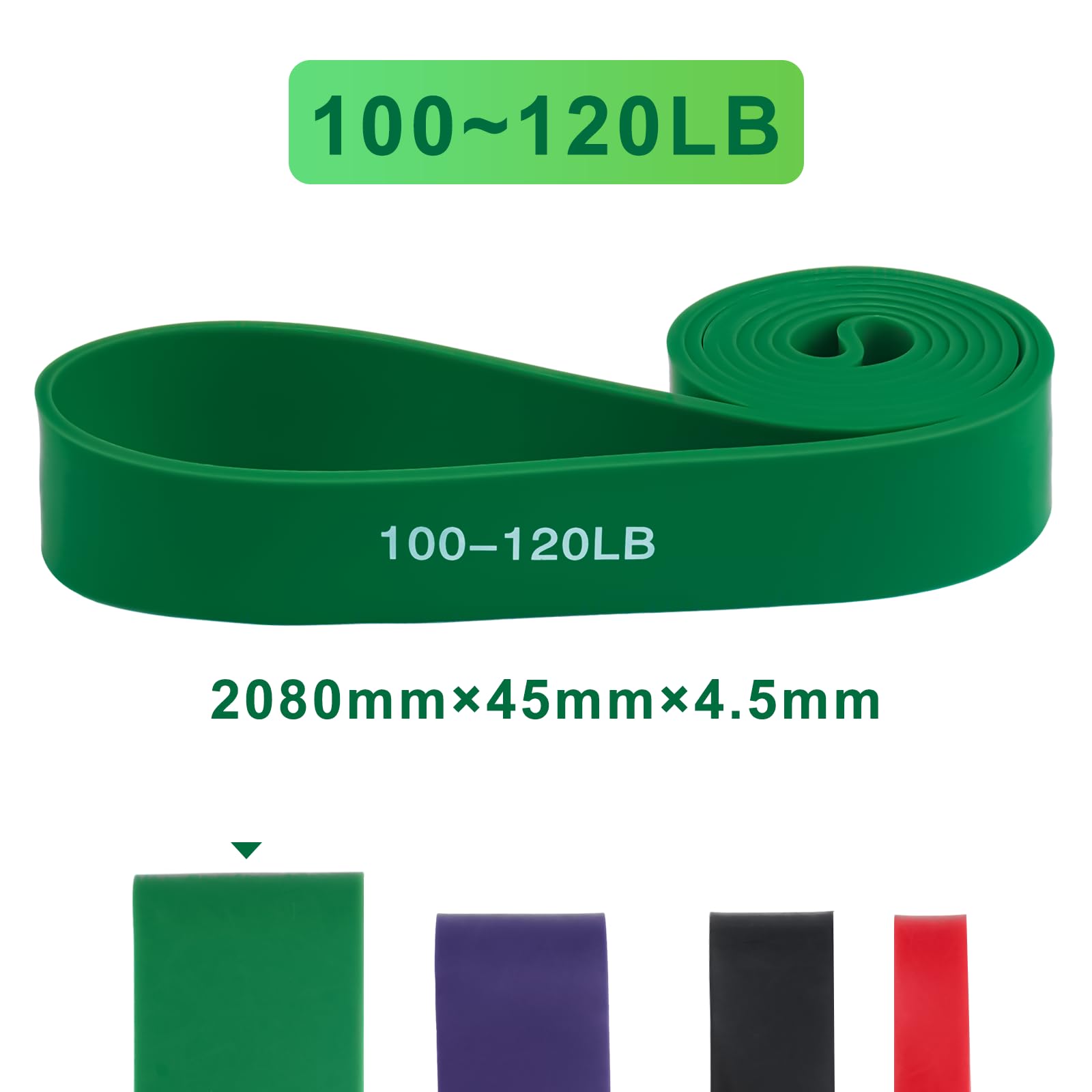 Bandes De Fitness, 100 % Latex Terra Bands, 15-25 LB Bandes De Bandes De Fitness, 100 % Latex Terra Bands, 15-25 LB Bandes De