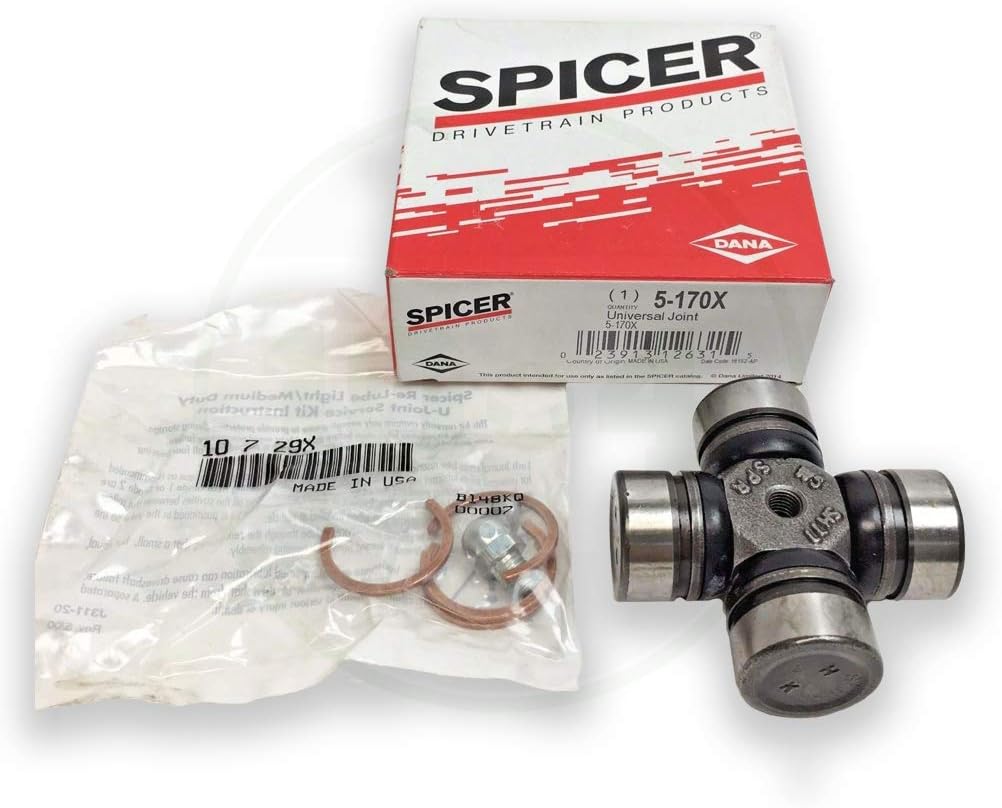 Spicer 5-170X U-Joint 1000 Series, Full Round, Snap Ring Distance 1.5