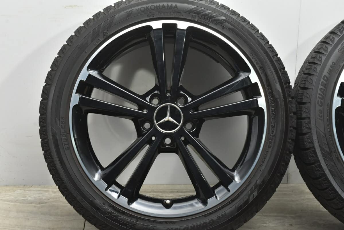Amazon | 中古 スタッドレスタイヤホイール 4本セット 18インチ 7.5J + 