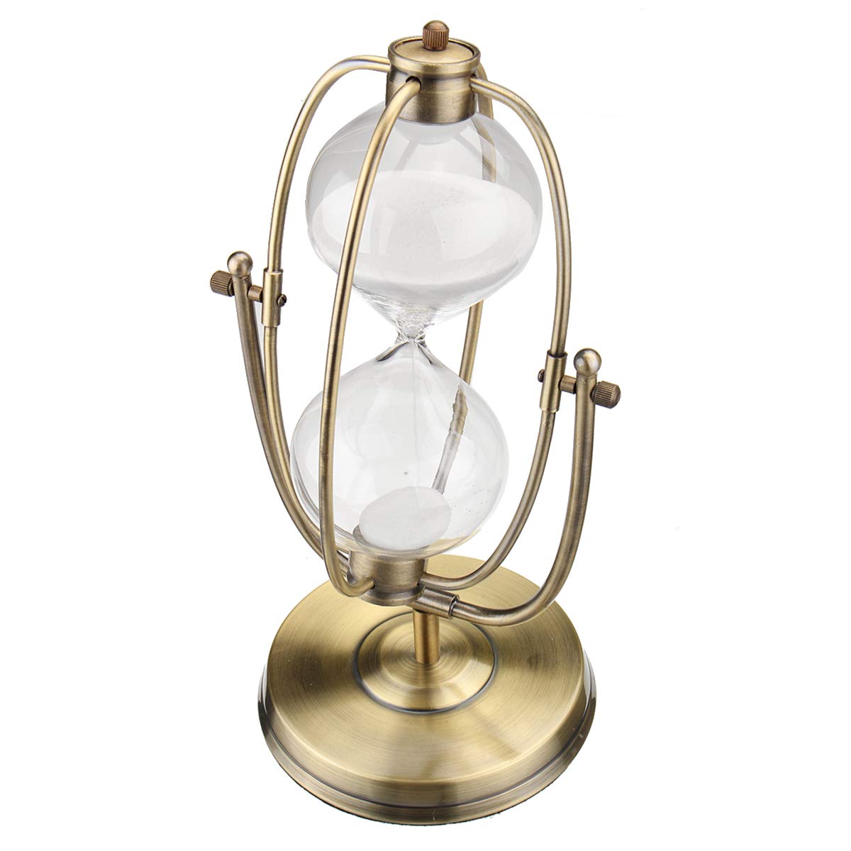 MJJEsports 30 Minutos Rolating Sand Reloj De Arena Sandglass Arena Reloj Temporizador De La Habitación De Casa Decoraciones Regalo