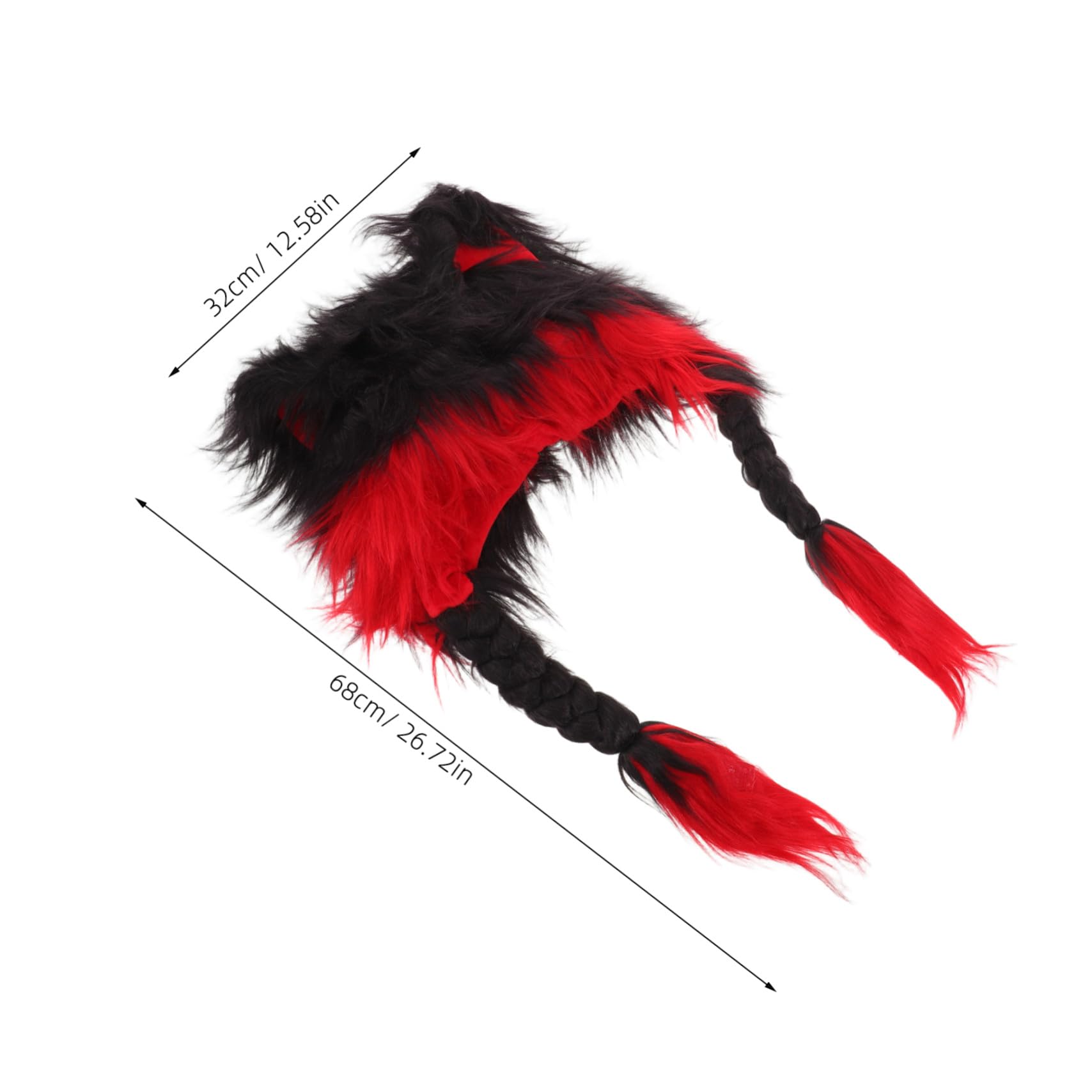 FOMIYES Gorro de Felpa con Orejas de Gato Cálido y Diseño Protector de Orejas para Mujer para Cosplay Fiestas de Halloween y Uso Otoño Invierno