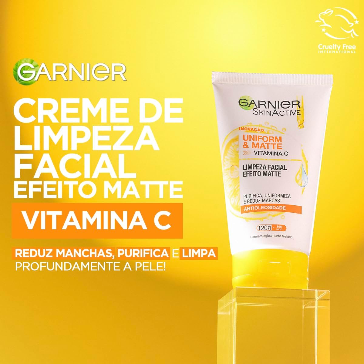 Limpeza Facial Garnier Uniform &Amp; Matte Vitamina C. Novo Alerta 2 61Q3U8Leihl. Ac Sl1200