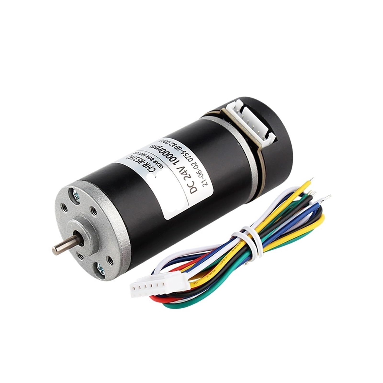 ANERTQUIH CHR-3162ABHL 31ZY Encoder Motor DC 12V 24V High Torque with 11PPR 1Pcs(DC24V 8000rpm)