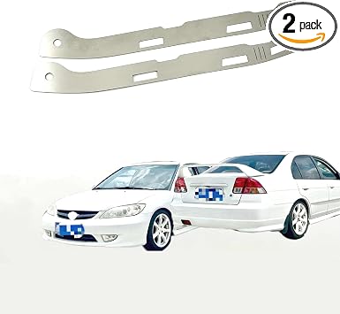 Front Bumper Repair Metal Plate For Honda Civic 7th Generation 2004-2005
