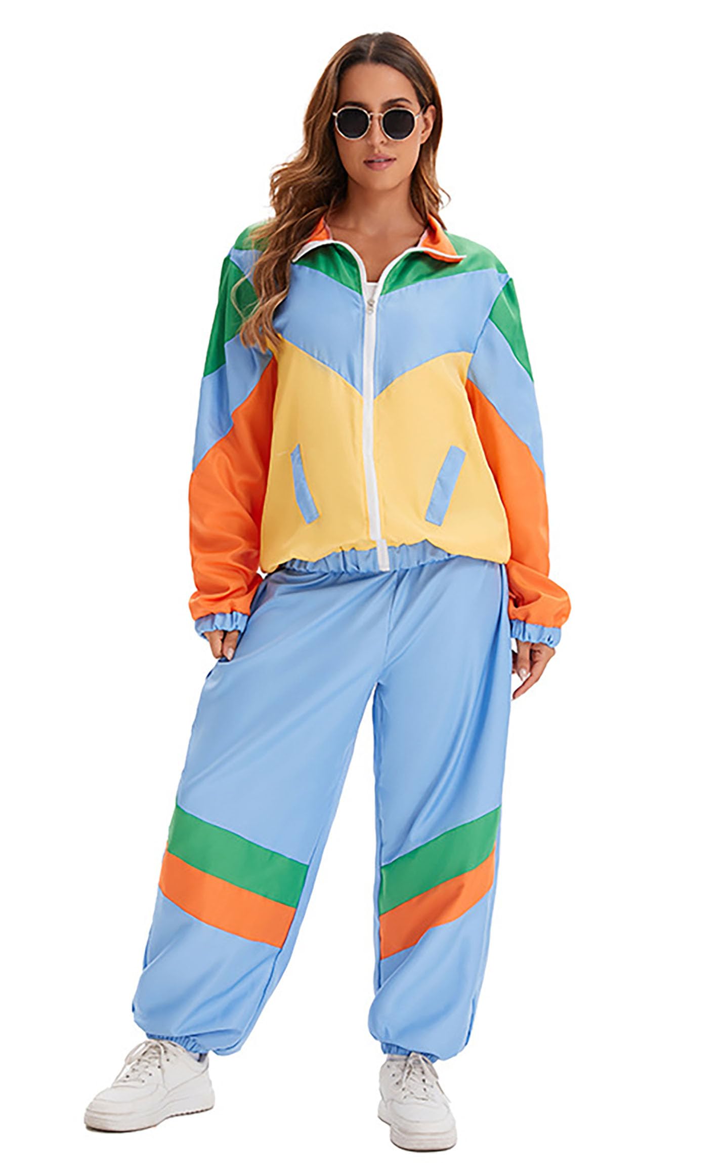 80s Costume Women's Tracksuit Disco - Image 4