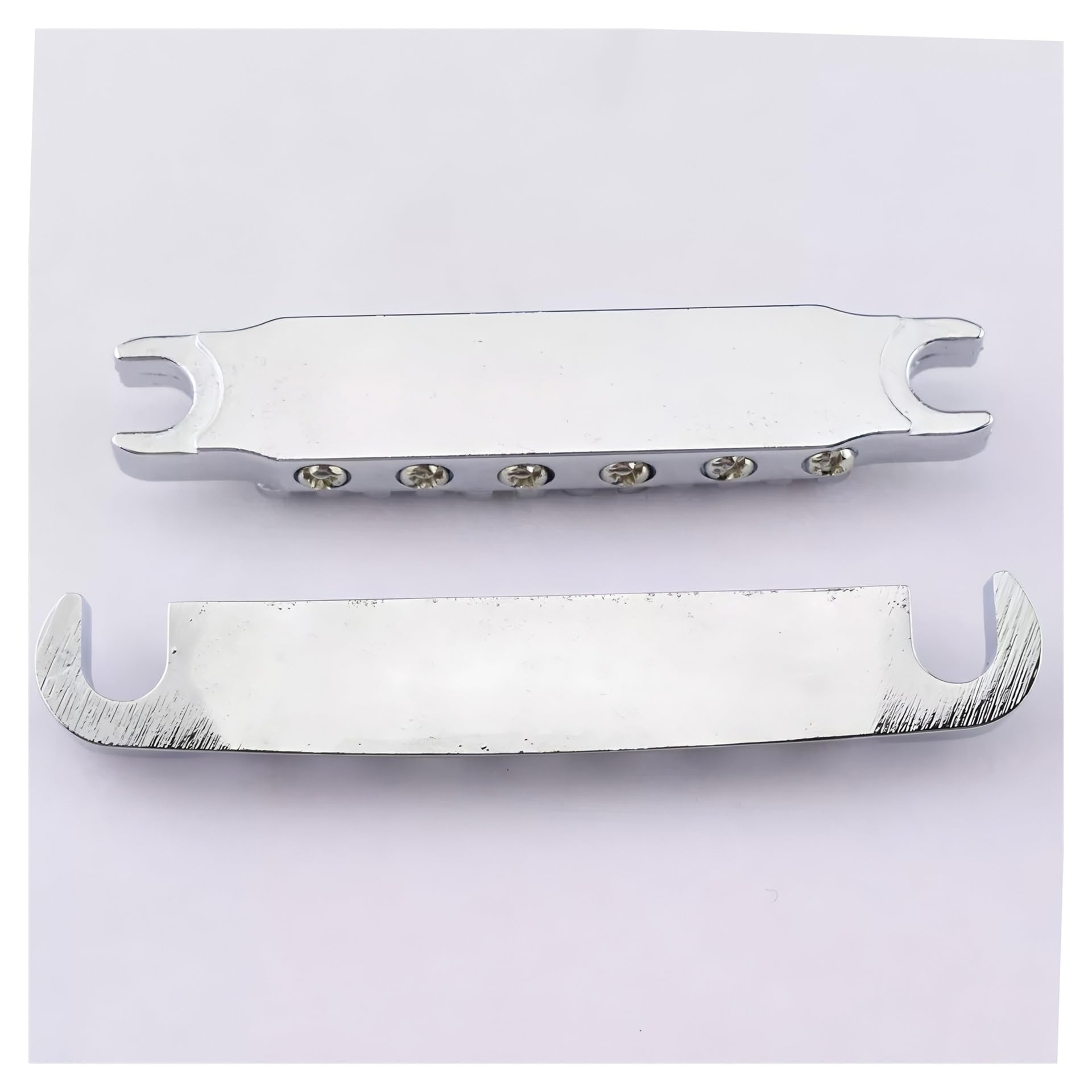 Puente De Guitarra Eléctrica Jazz Y Accesorios Profesionales De Cuerda De Arco | Puente de guitarra(Gold)