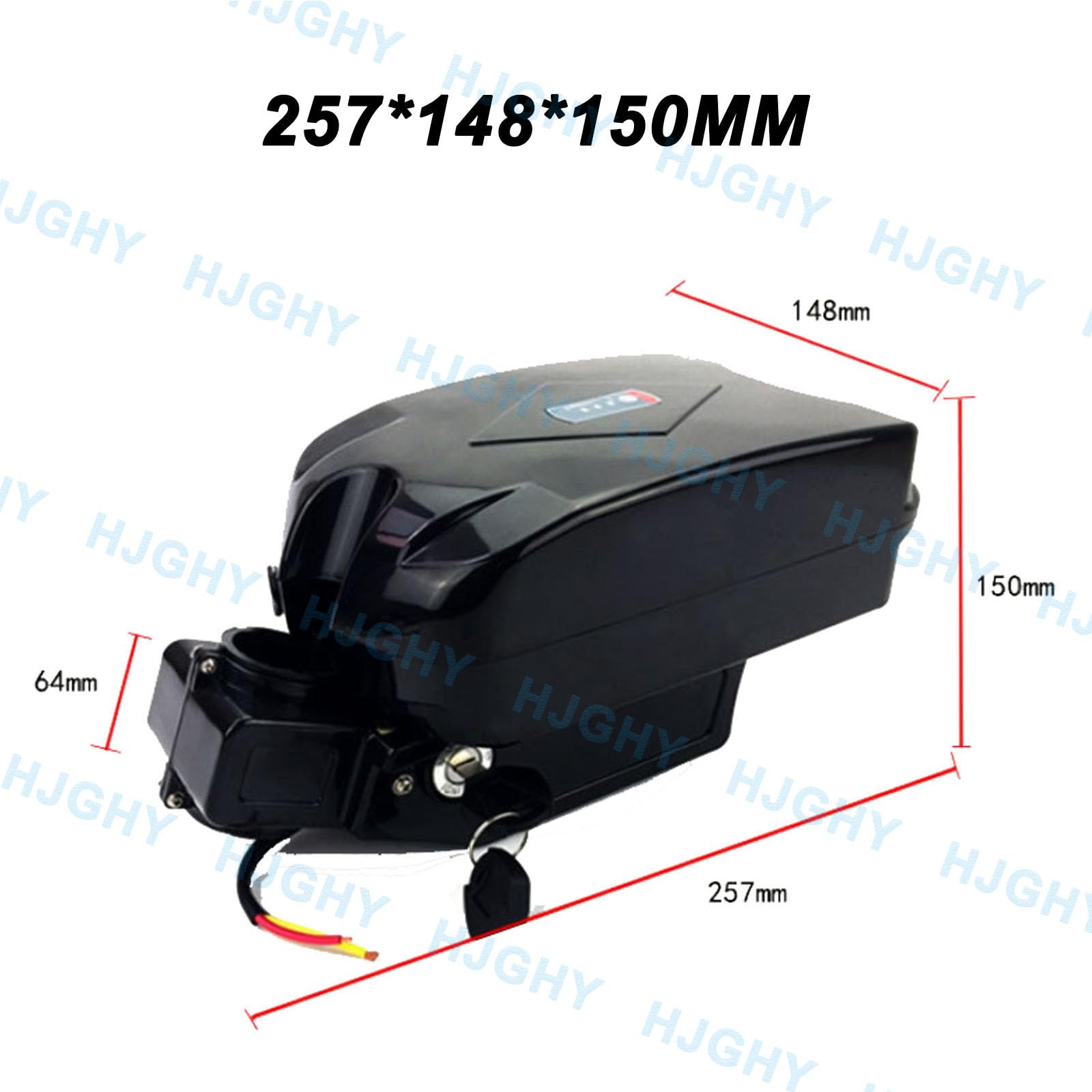 Batería de Litio de 36 V / 48 V para tija de sillín