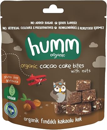 Humm Organic Gluten Free Vegan Cocoa and Hazelnut Cake
