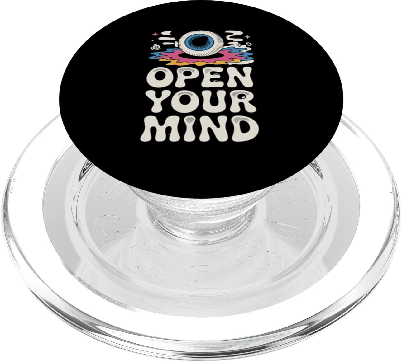 Eye Open Your Mind Vision PopSockets PopWallet for MagSafe