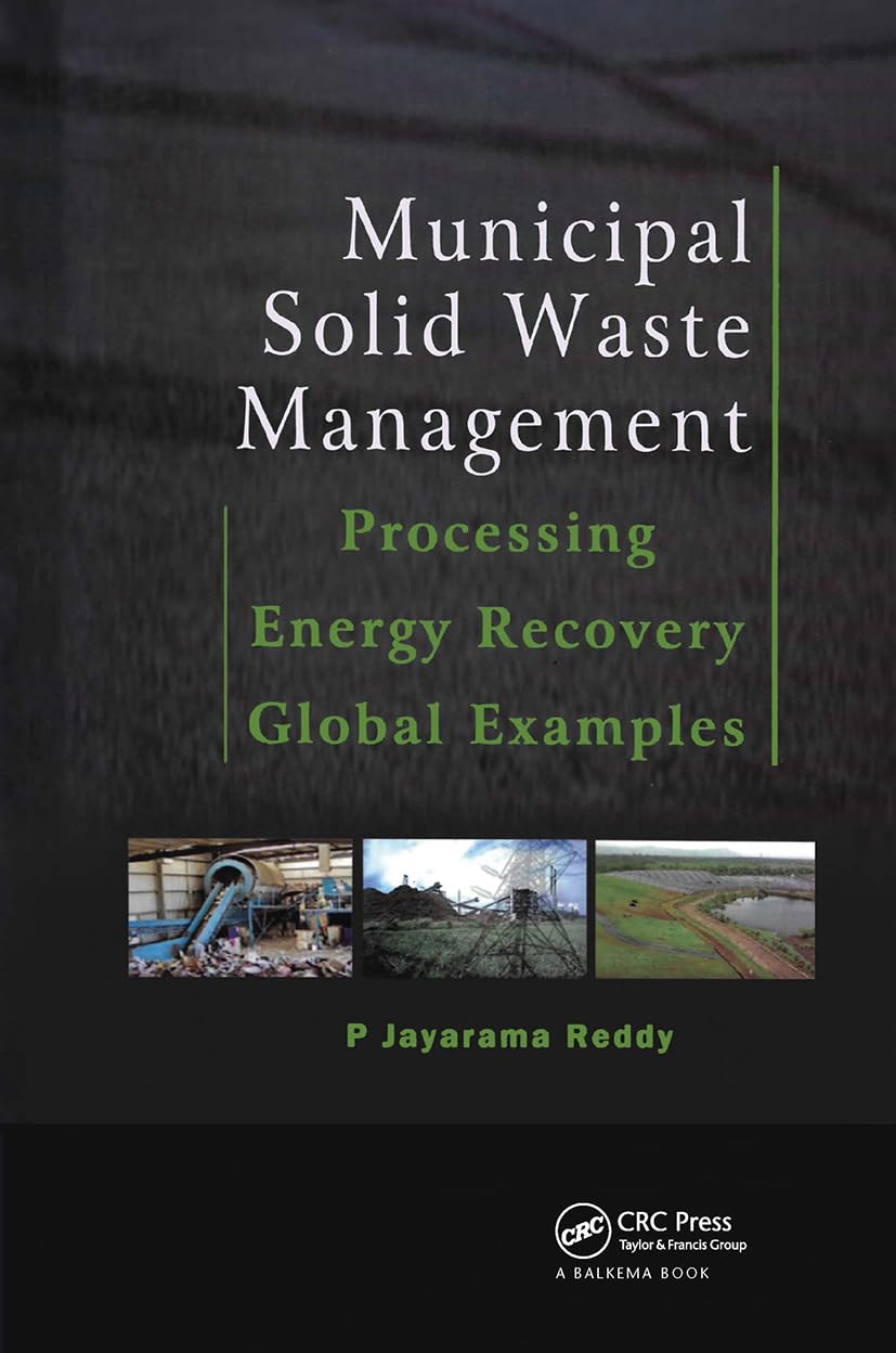 Municipal Solid Waste Management Processing Energy Recovery Global