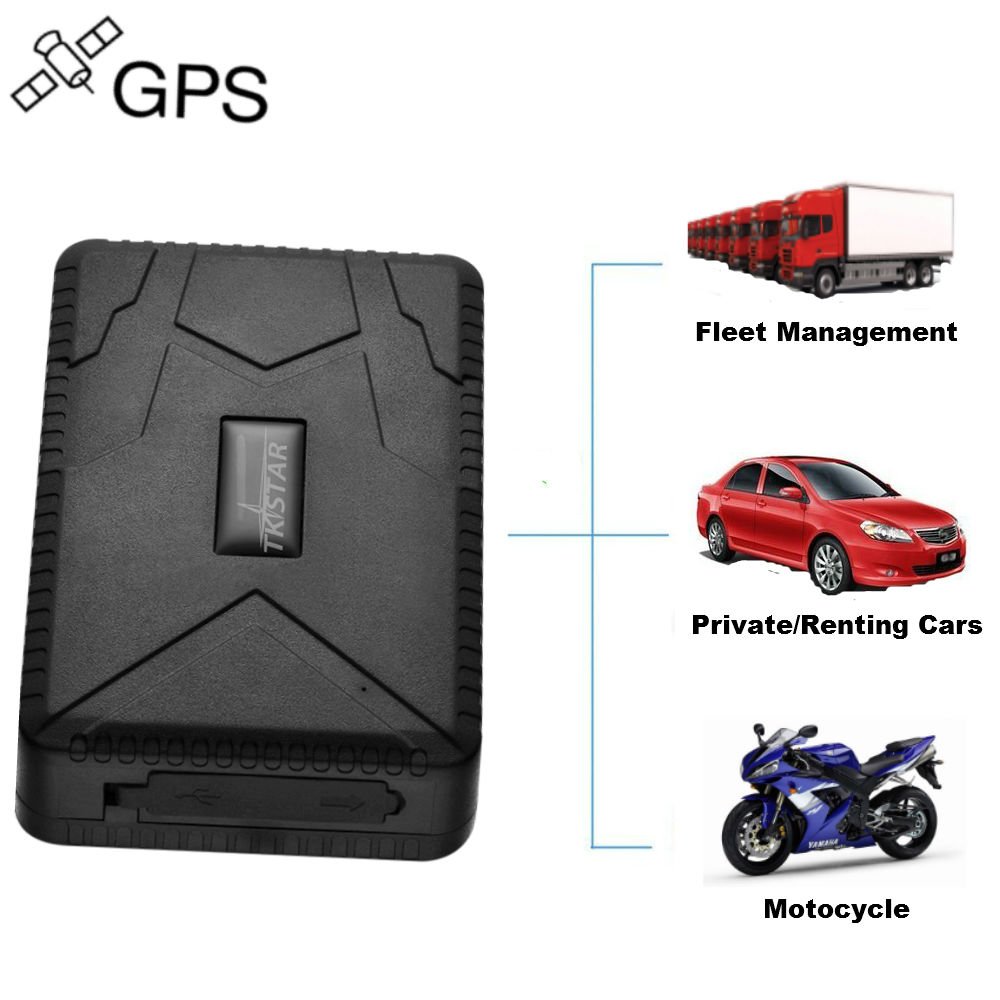 Juneo TKSAR - Rastreador GPS TK915 con imán fuerte – 4 meses de espera – Rastreador de coche en tiempo real – Sistema de seguimiento gratuito para vehículos anti pérdida impermeable oculta localizador