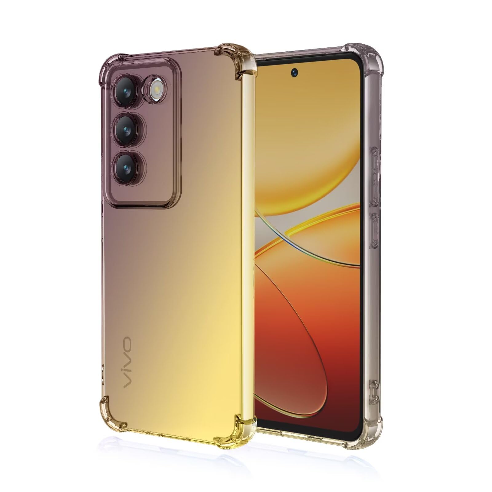 EASSGU Custodia per vivo V40 5G (6.78 Inches), Cover Morbida in