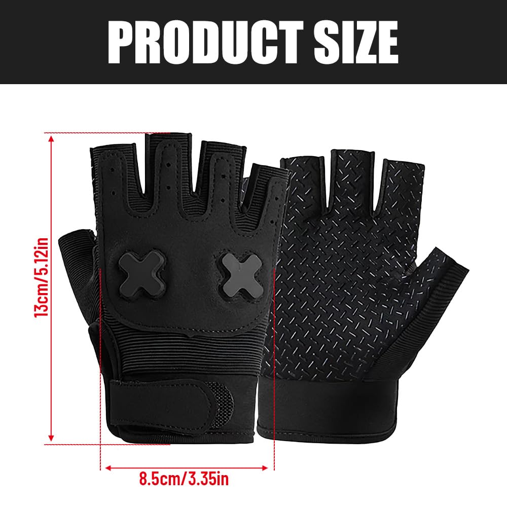 Guantes Bici Niño, Antideslizante, Transpirable, Guantes Ciclismo, para Niñas y Niños Edad 8-12, para Montar a Caballo, Andar en Bicicleta, Patinar y Andar en Patinete