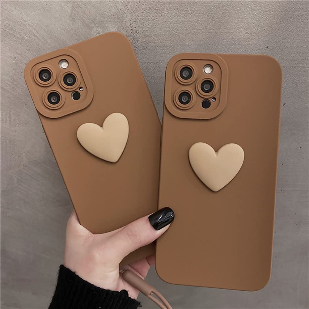 ♥ iPhone用ソフトケース Amazon.co.jp: ワインレッド マット キュート ラブ ハート ソフト