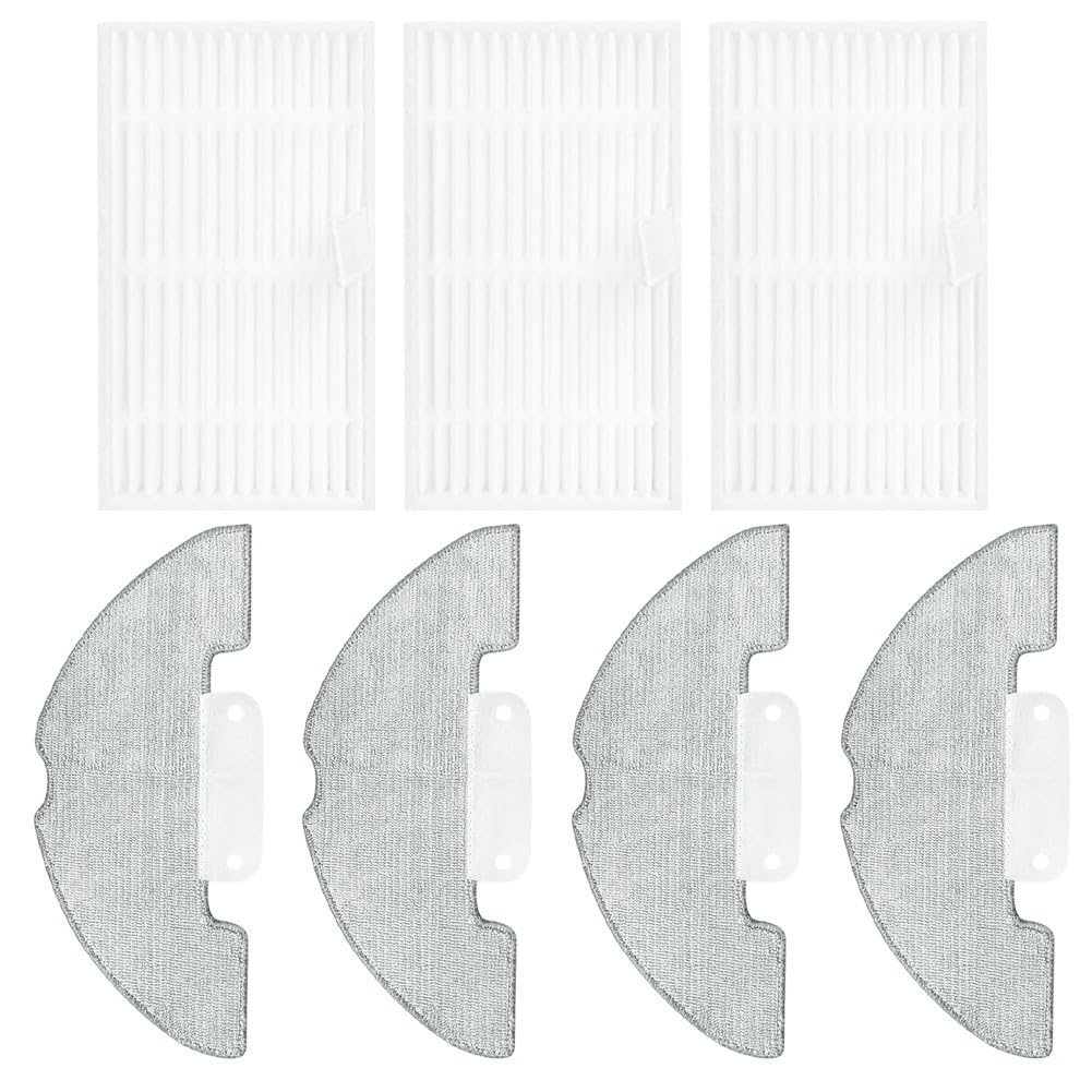 Kit serpillère pour aspirateur robot Proscenic Q10 Q20 Plus et pièces de rechange Cleanova W7 W11