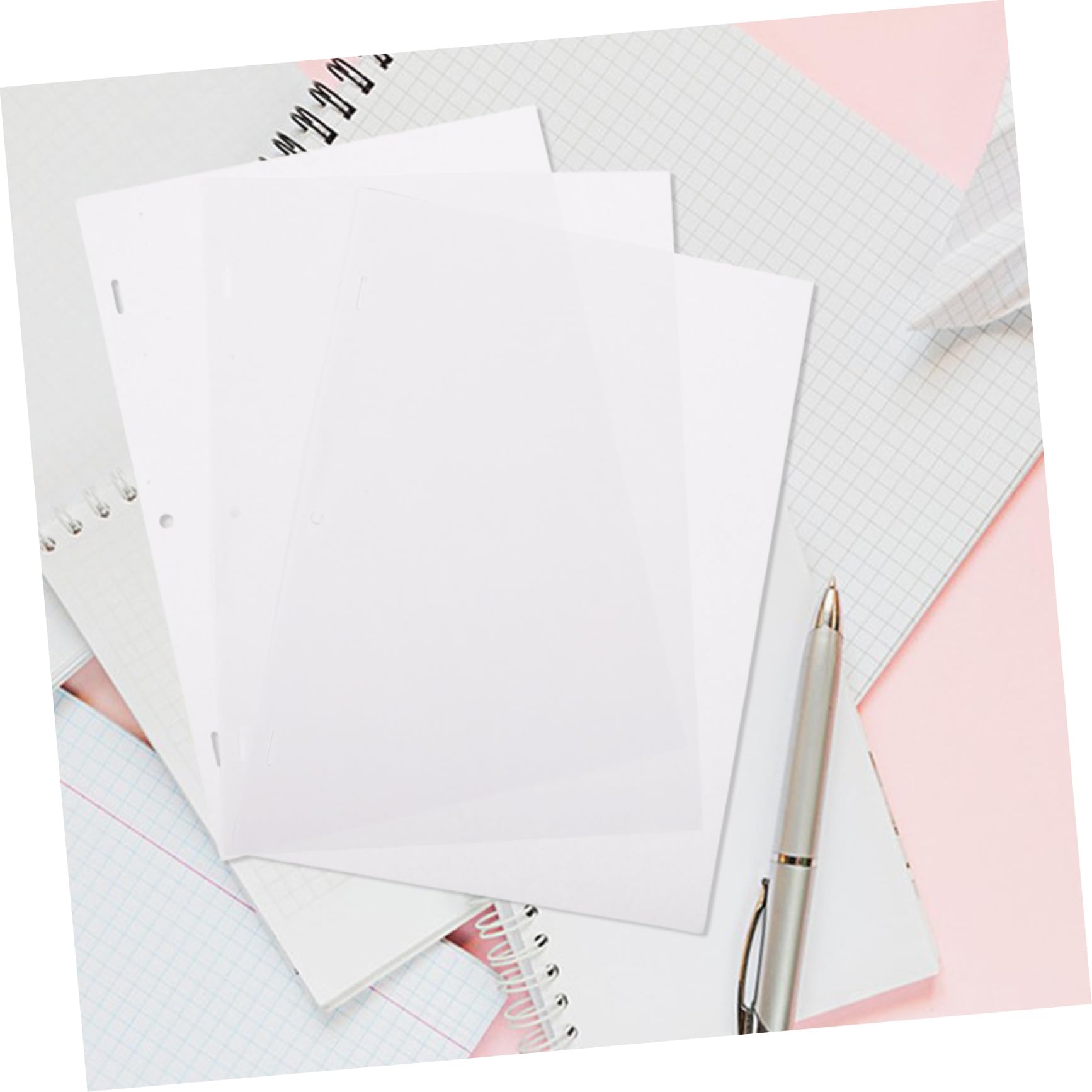SHINEOFI Papier à Dessin Blanc 200 Pièces pour Étudiants, Grand Format