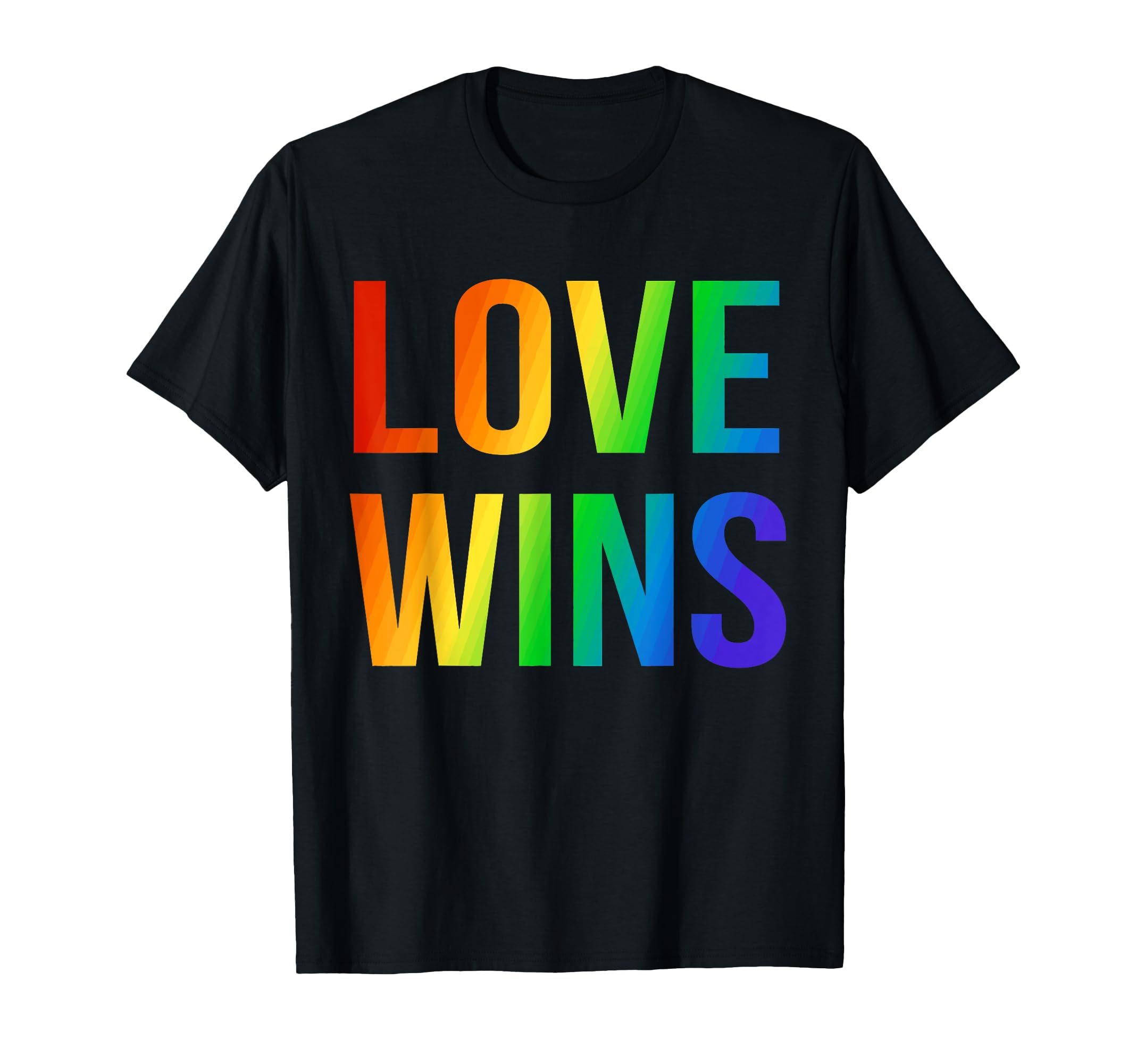 Amazon.com: LOVE WINS T-shirt T-Shirt : Clothing, Shoes \u0026 Jewelry