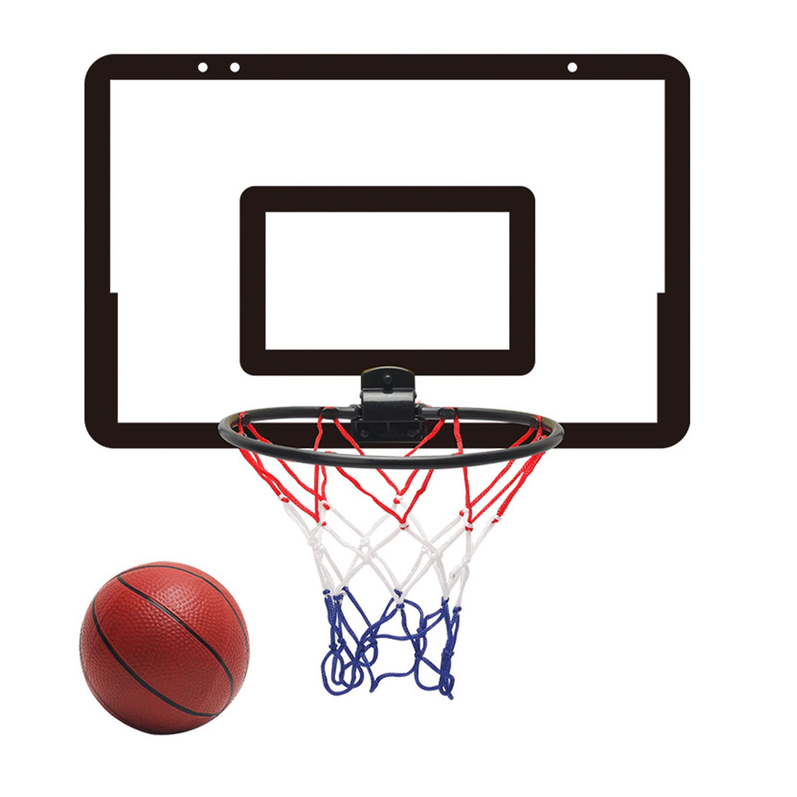 Indoor Basketball Hoop Fan Backboards for Teens and Adults Door Room Basketball Hoop Mini Basketball Hoop for Door, Punch Hanging Type Mobile Basketball Hoop
