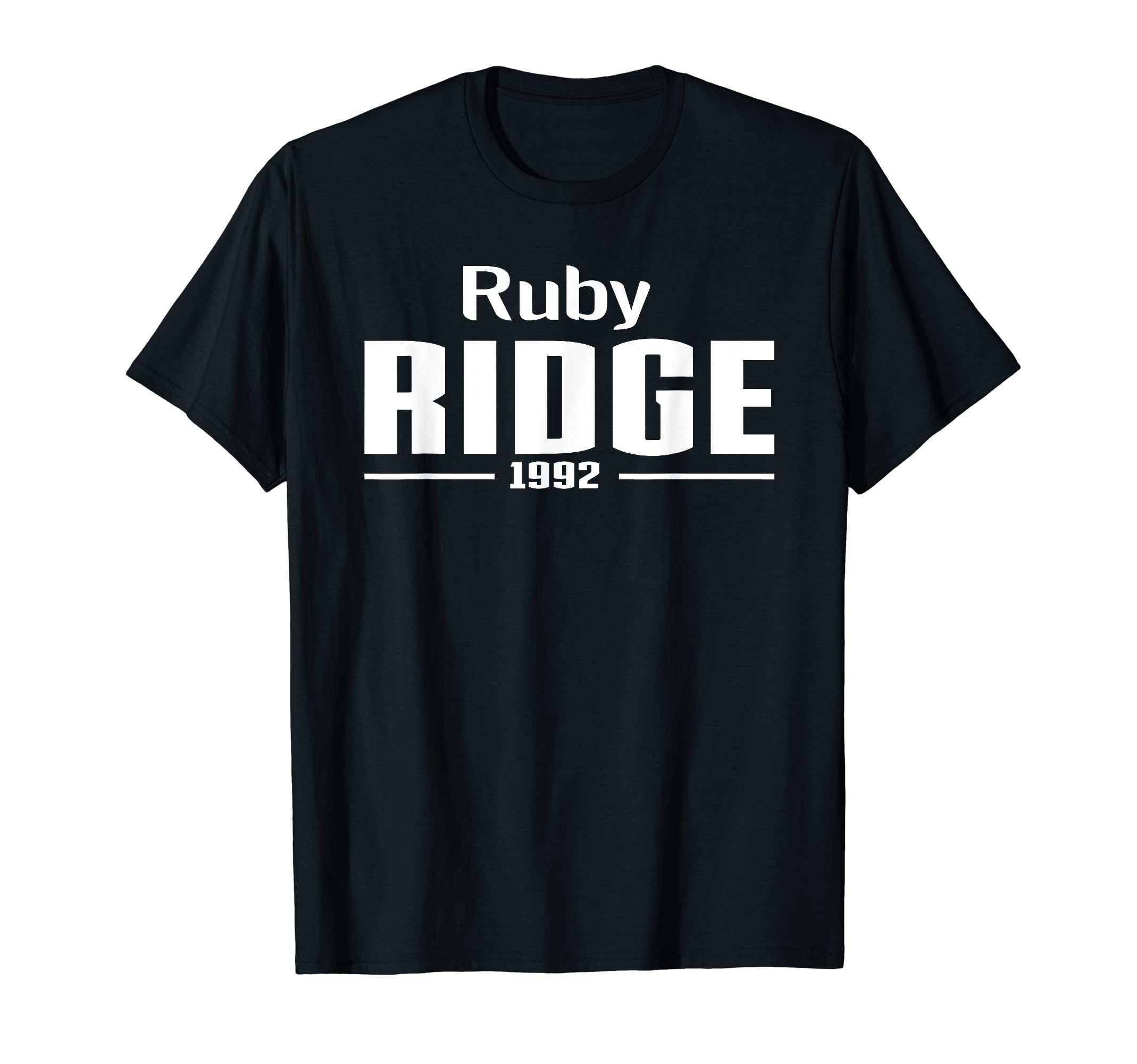 Ruby Ridge Idaho coRuby Ridge, Idaho 1992 T-Shirt