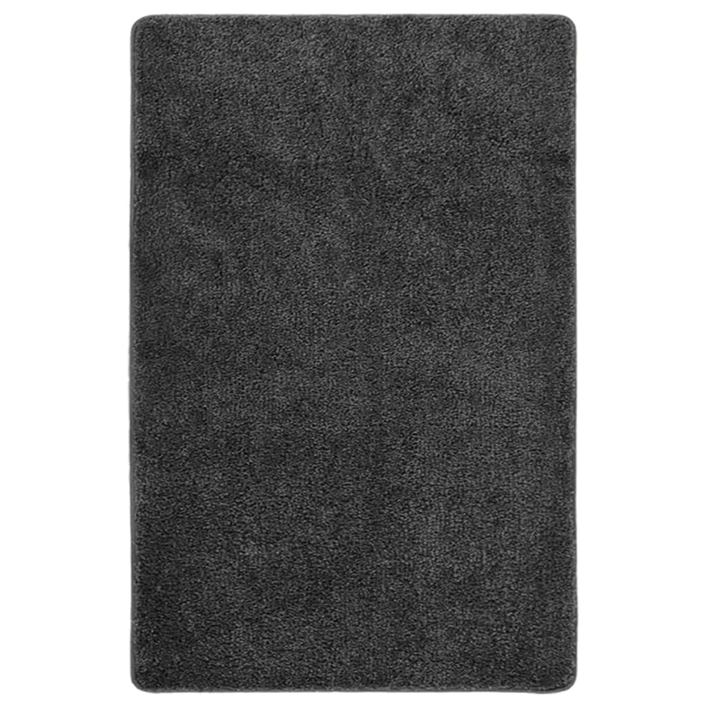 vidaXL Shaggy Rug Dark Grey 200x290 cm Anti Slip — image 1