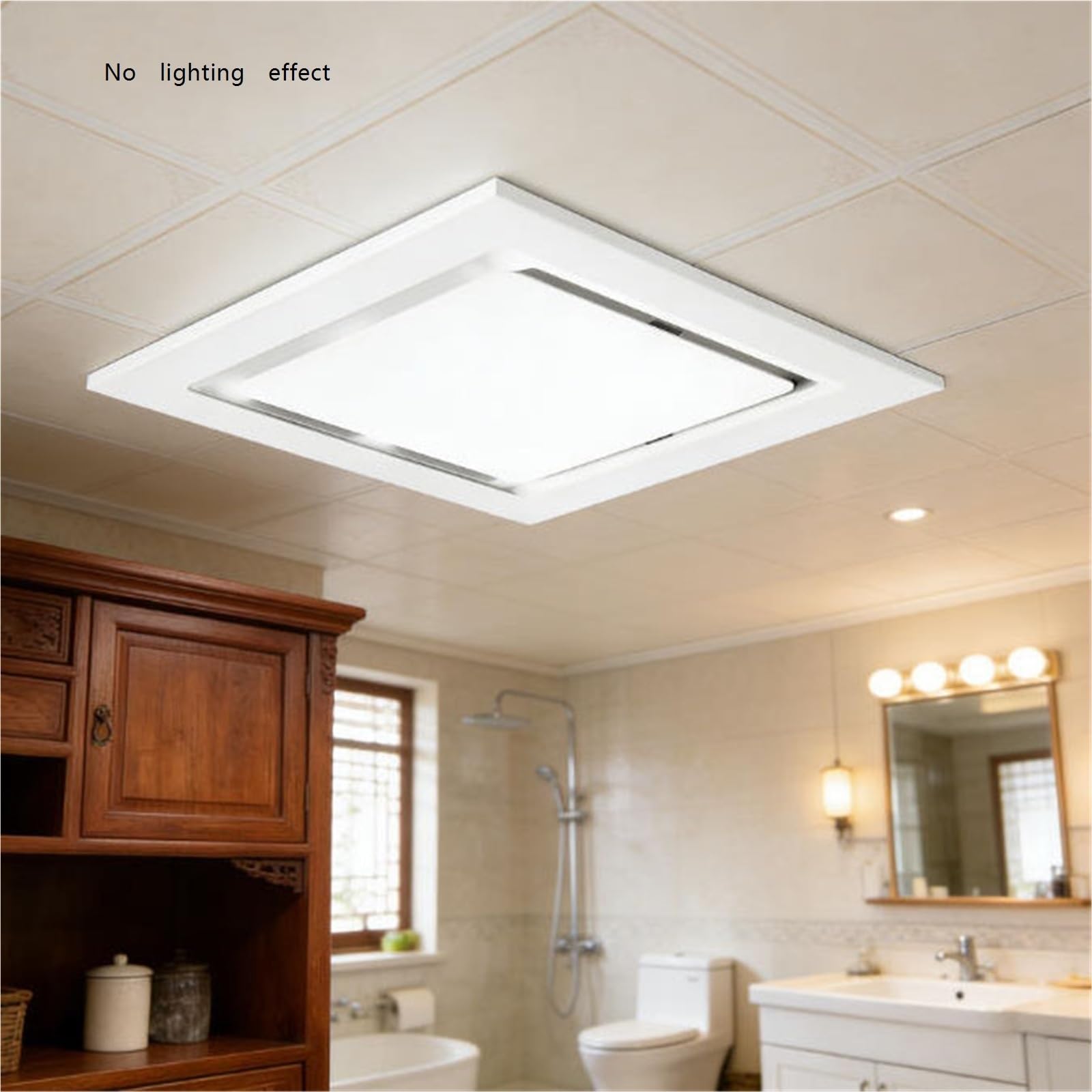 Extractor de techo for baño, ventilación silenciosa Garaje