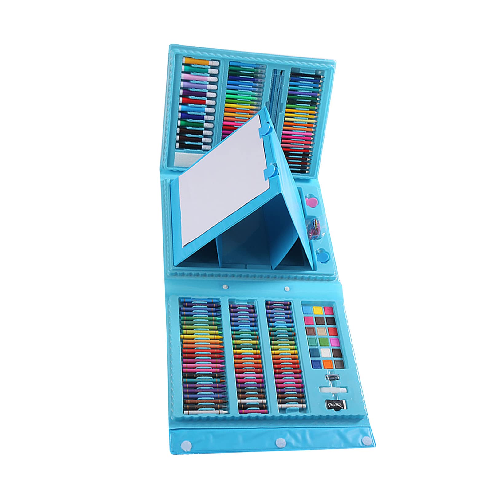 Kit Complet D'art de Dessin de 280 Pièces, étui de Voyage en PVC de Conception Professionnelle pour Artistes