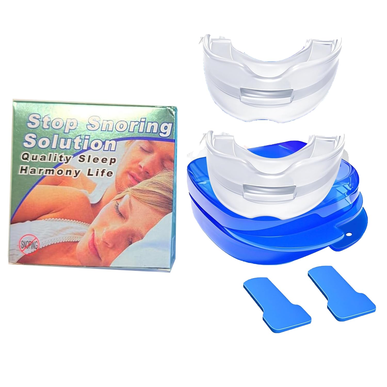 Night Guard For Teeth Clenching,Teeth Grinding Mouth Guard for Nighttime Protection and Daytime Clenching, Comfortable Teeth Guard For Sports Dental Safety and Travel Oral Care