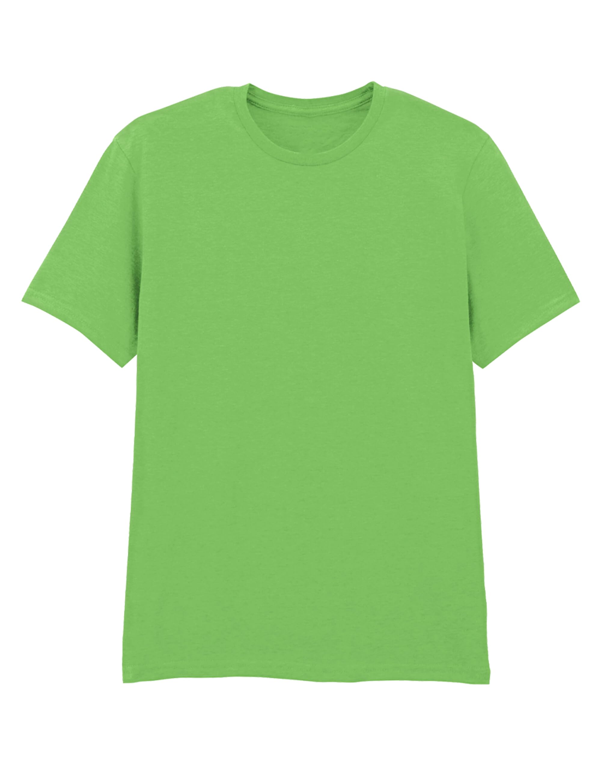 COOZO Softstyle Short Sleeve T-Shirt for Men - Lime Green - S
