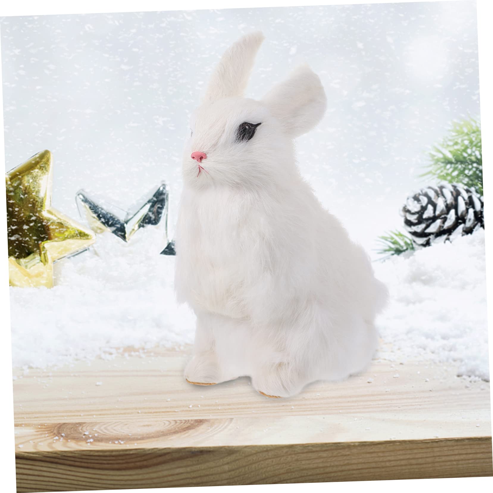 Amazon.co.jp: GRIRIW 1個 シミュレーションウサギ home decor 装飾