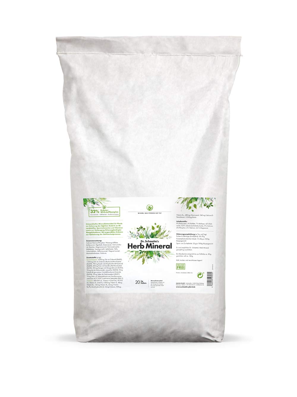 Herb Mineral Pel. 20kg