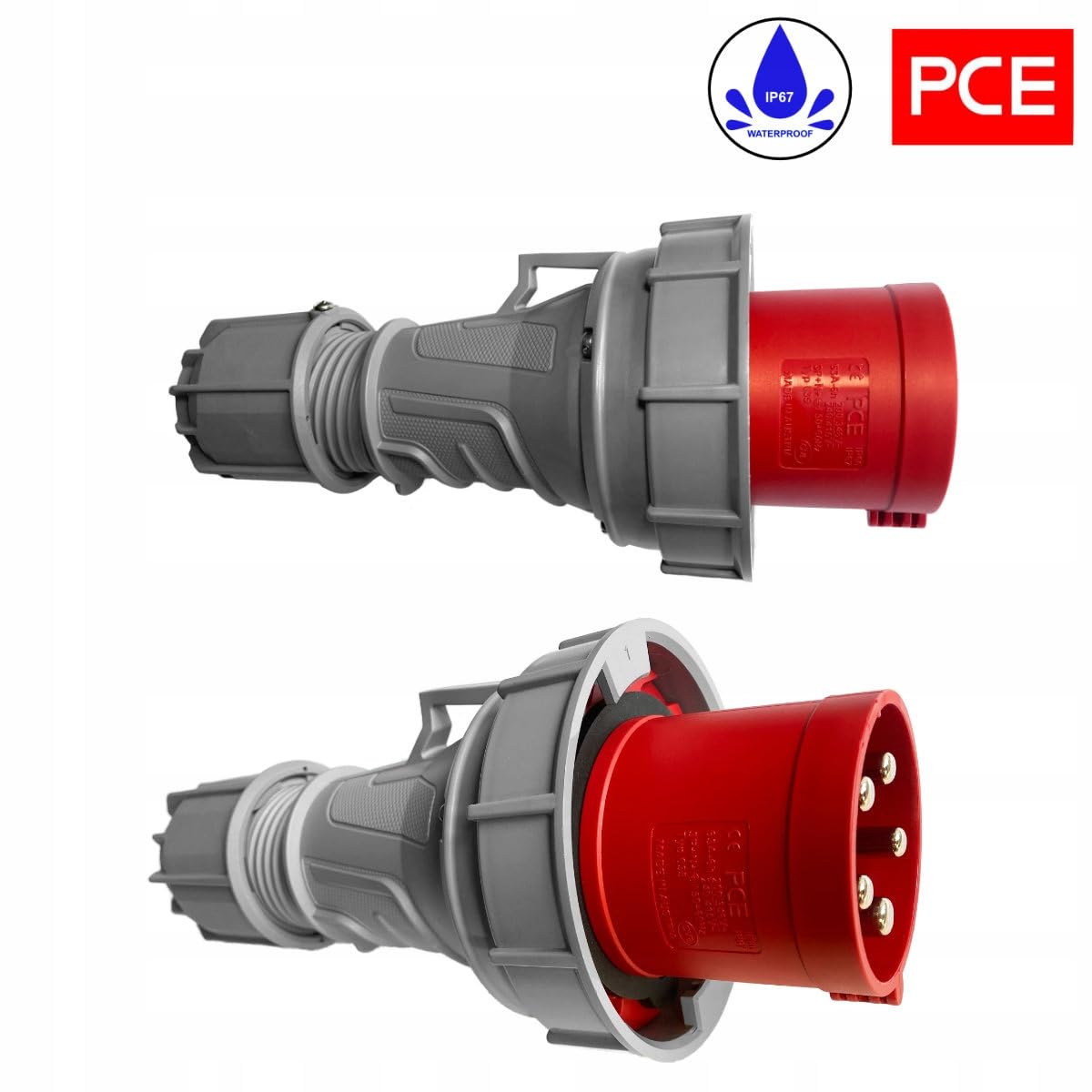 Hilark Cable Tech Gummi-Verlängerungskabel 63A H07RN-F 5x10mm² 15m