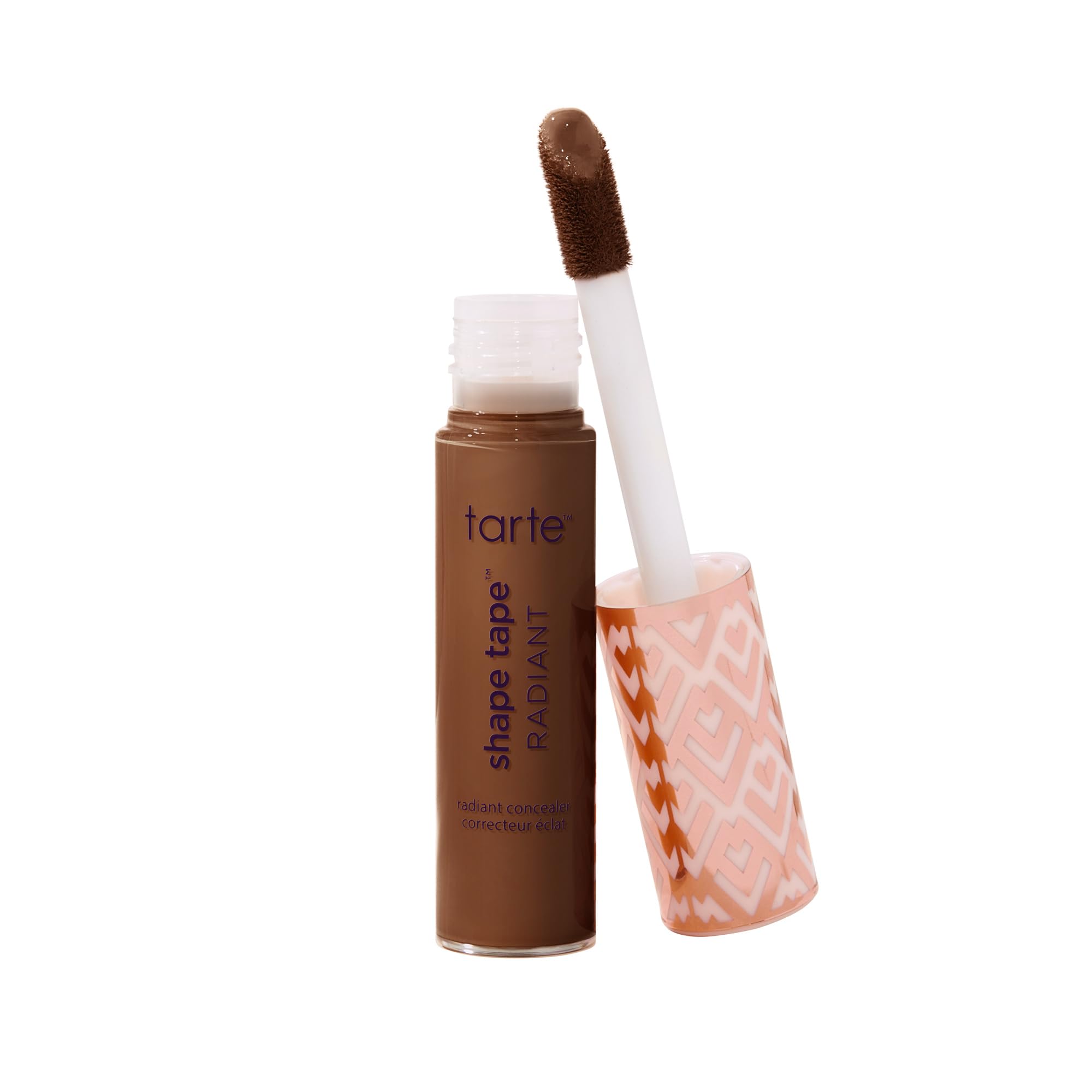 tarte shape tape radiant medium coverage concealer - 60N mahogany (very deep skin with a balance of warm & cool undertones) - full size