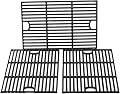 17 Inch Cast Iron Grill Grates for Nexgrill 6 Burner 720-0896 720-0896B 720-0896X, 17" Grill Grates for Nexgrill Deluxe 6 Burner Grill Replacement Parts 720-0896E 720-0898 720-0896C 720-0896CP