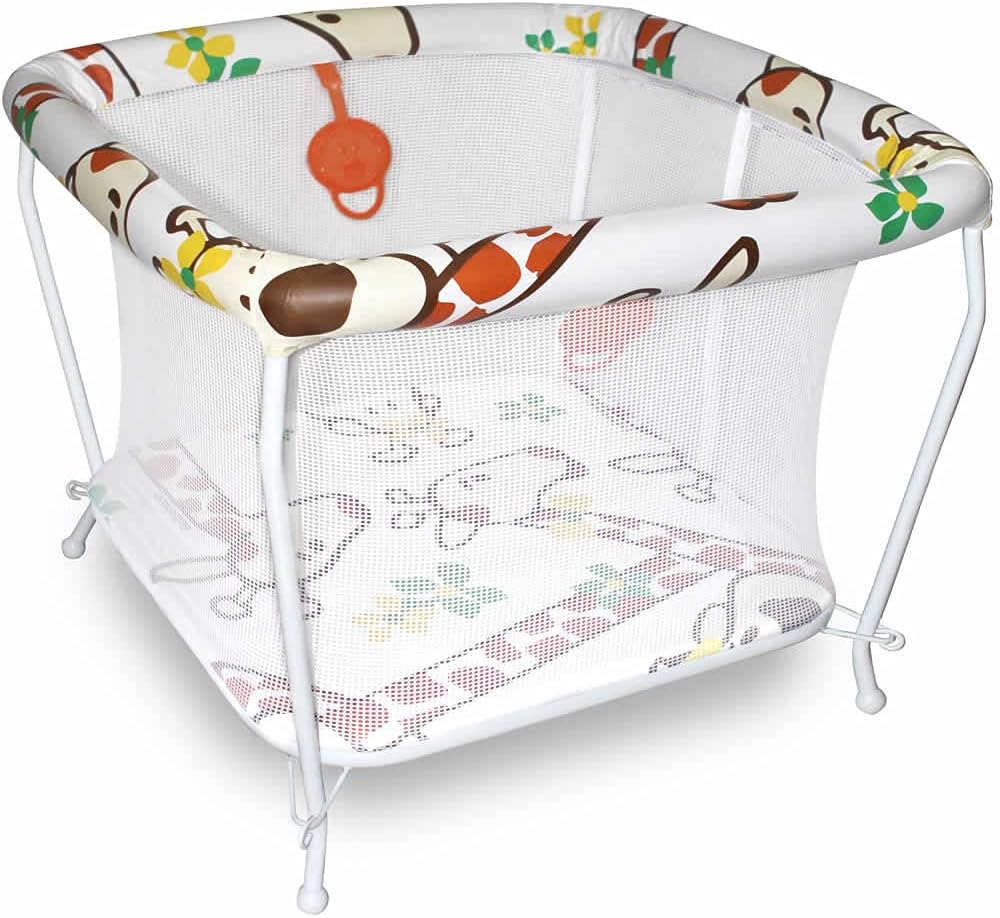 Cercado Quadrado Girafa com Tela Galzerano Fácil e Seguro — Melhor visual divertido e resistente