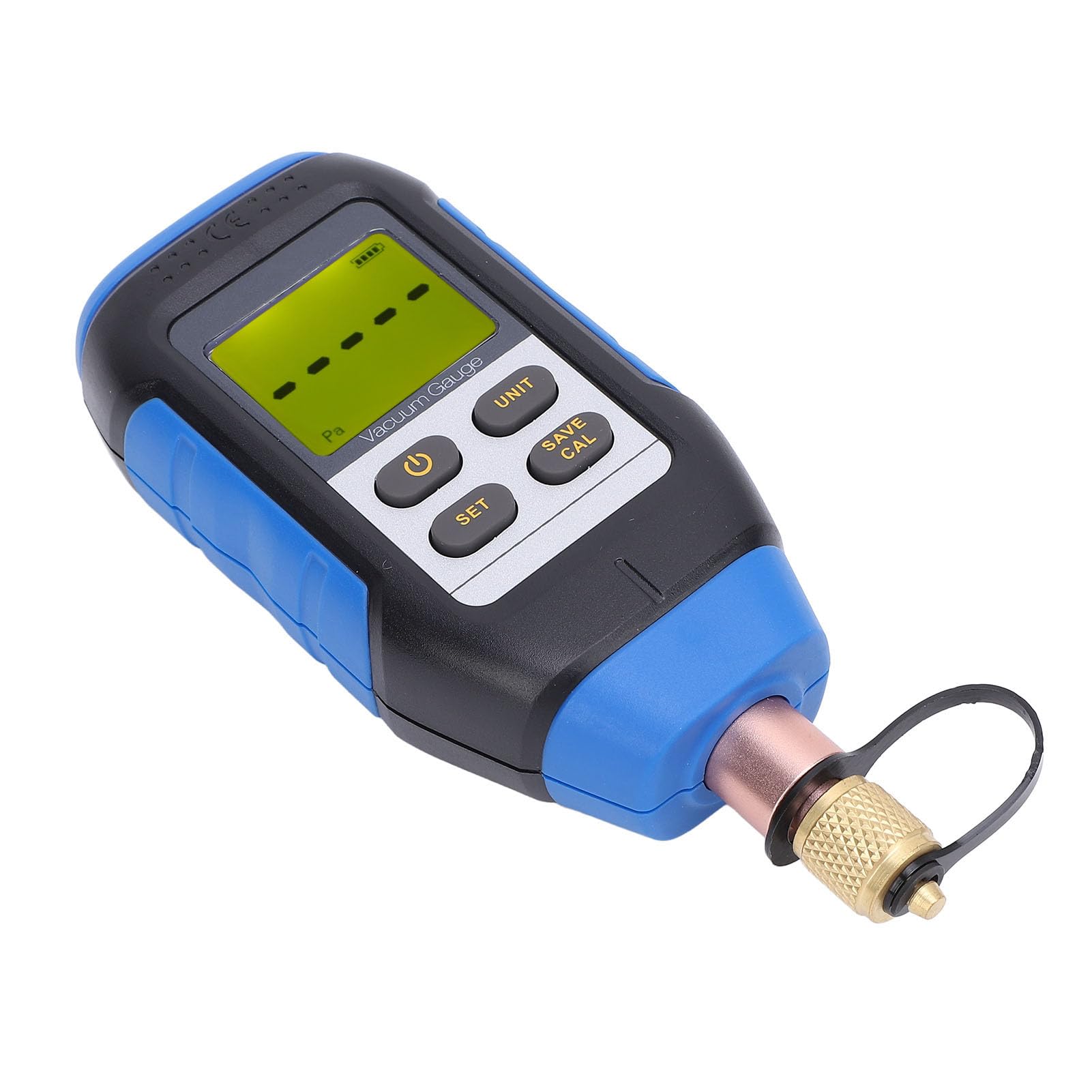 Vacuómetro Digital Portátil de Alta Precisión para Unidades Múltiples, Probador Electrónico Portátil para Advertencias de Fugas de Vacío, Ideal para Profesionales de HVAC y Entusiastas del