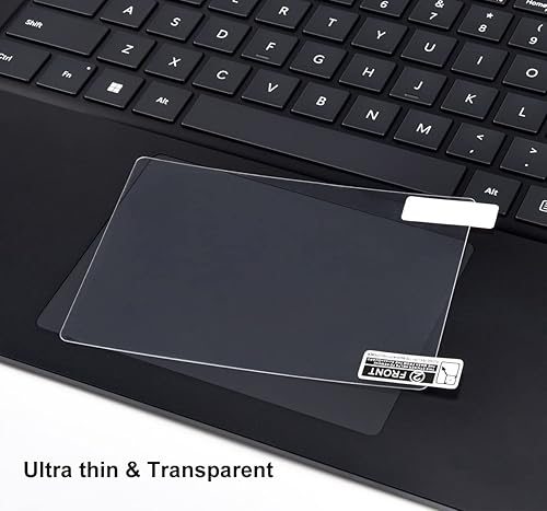 Miniatura 3 de 2 piezas Protector de trackpad para laptop Microsoft Surface 5 4 3 13.5 pulgadas, cubierta de almohadilla táctil, antiarañazos, antiagua, para
