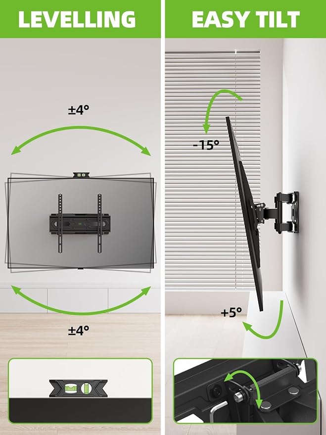 Soporte de pared para TV USX MOUNT 32-74 pulg miniatura 4