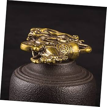 Amazon.co.jp: RUNROTOO 幸運 馬 装飾品 金色 馬 装飾 真鍮 馬 装飾 馬