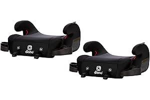 Diono Solana 2 XL 2-Pack Backless Booster Car Seat