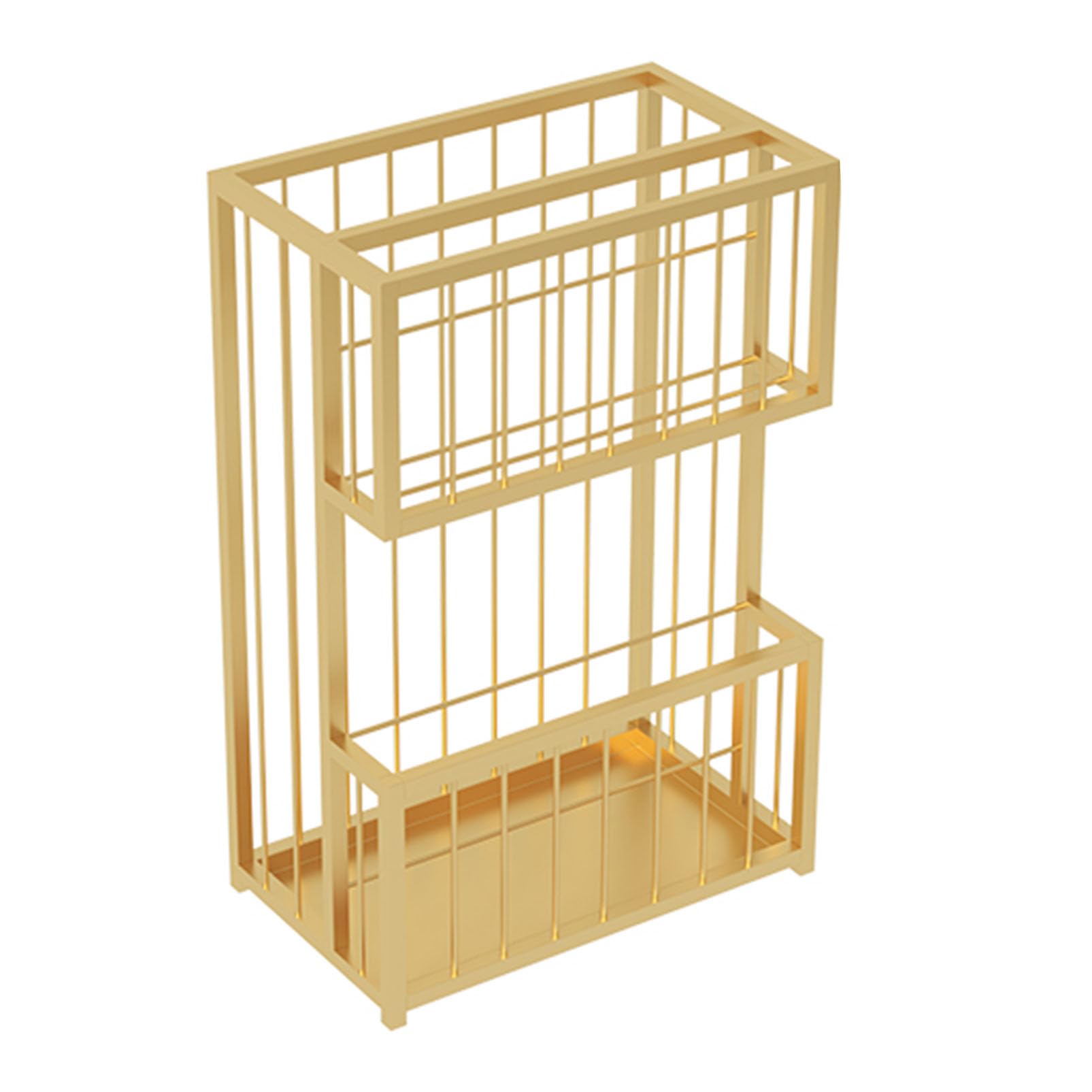 BHFPFZA Metal Umbrella Stand with Removable Drip Tray – Home, Office, and Commercial Entryway for Stylish Storage and Space Efficiency