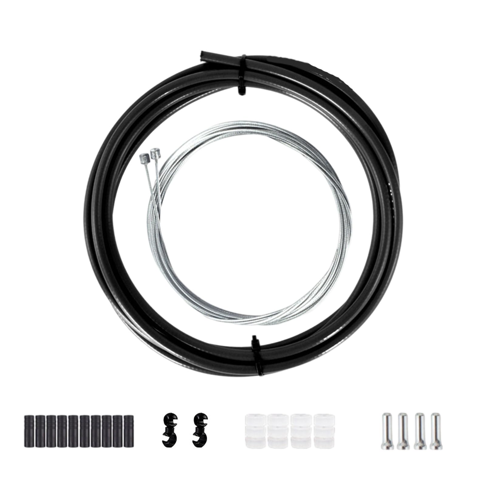 Hdoytxxm Black Strengths Brake Gear Cable Housing Bike Derailleurs Shifters Levers Cable For Road Bikes And City Bikes Road Bike Brake Tube