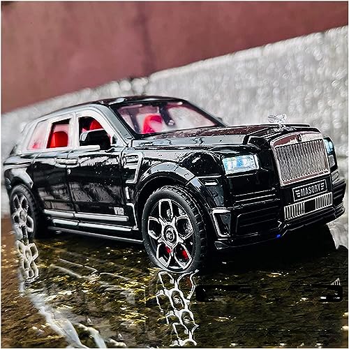Image of DARVICE Exclusive Alloy Metal 1:32 R Cullinan Die Cast Metal Car Pull Back Diecast Pullback Toy car with Openable Doors & Light, Music Toy Car for Kids