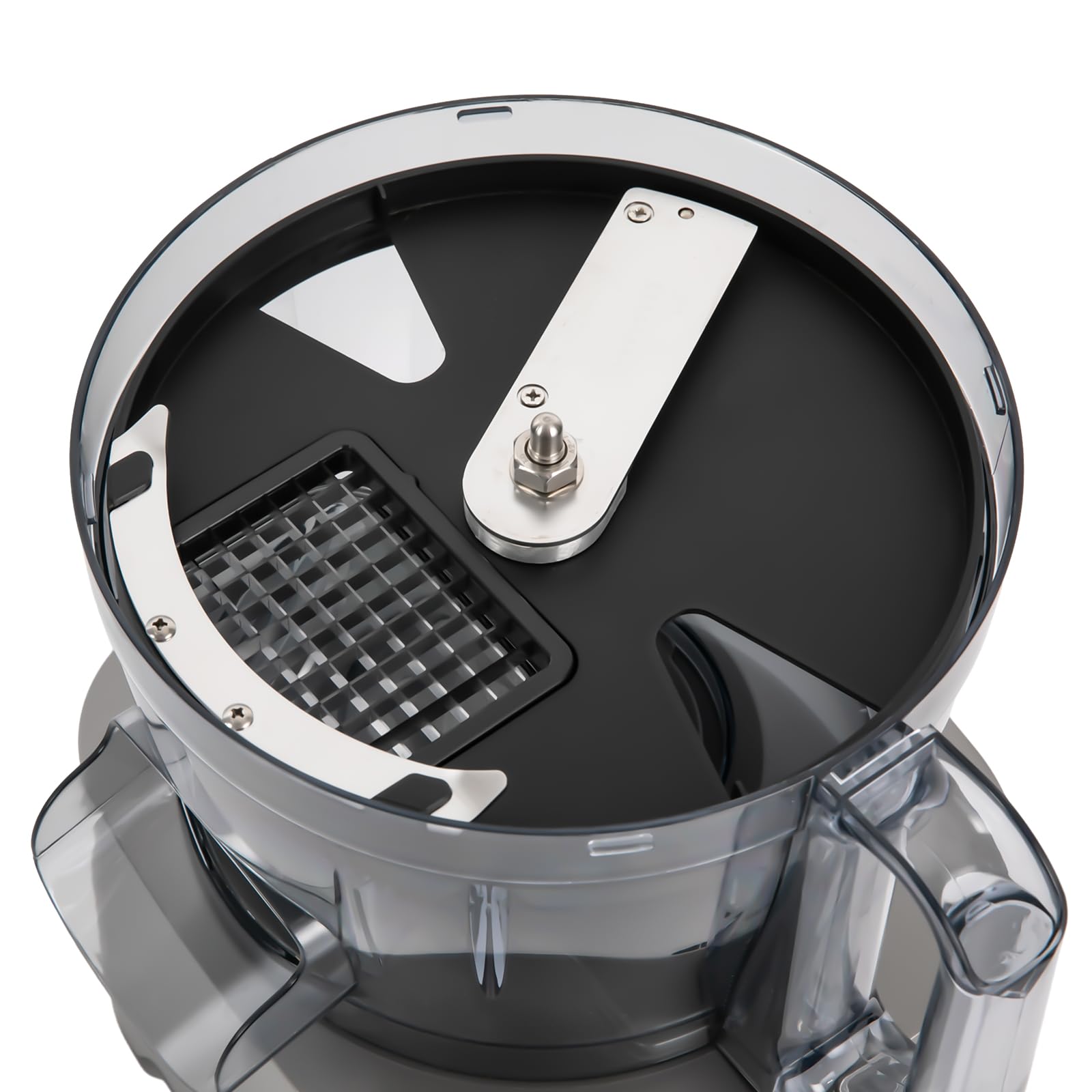 Robot kuchenny, krajalnica do warzyw, 600 W, 3 w 1, 2 biegi, 7 l, maszyna do krojenia warzyw z 3 ostrzami, do cebuli, marchwi, ogórków, kostek szynki