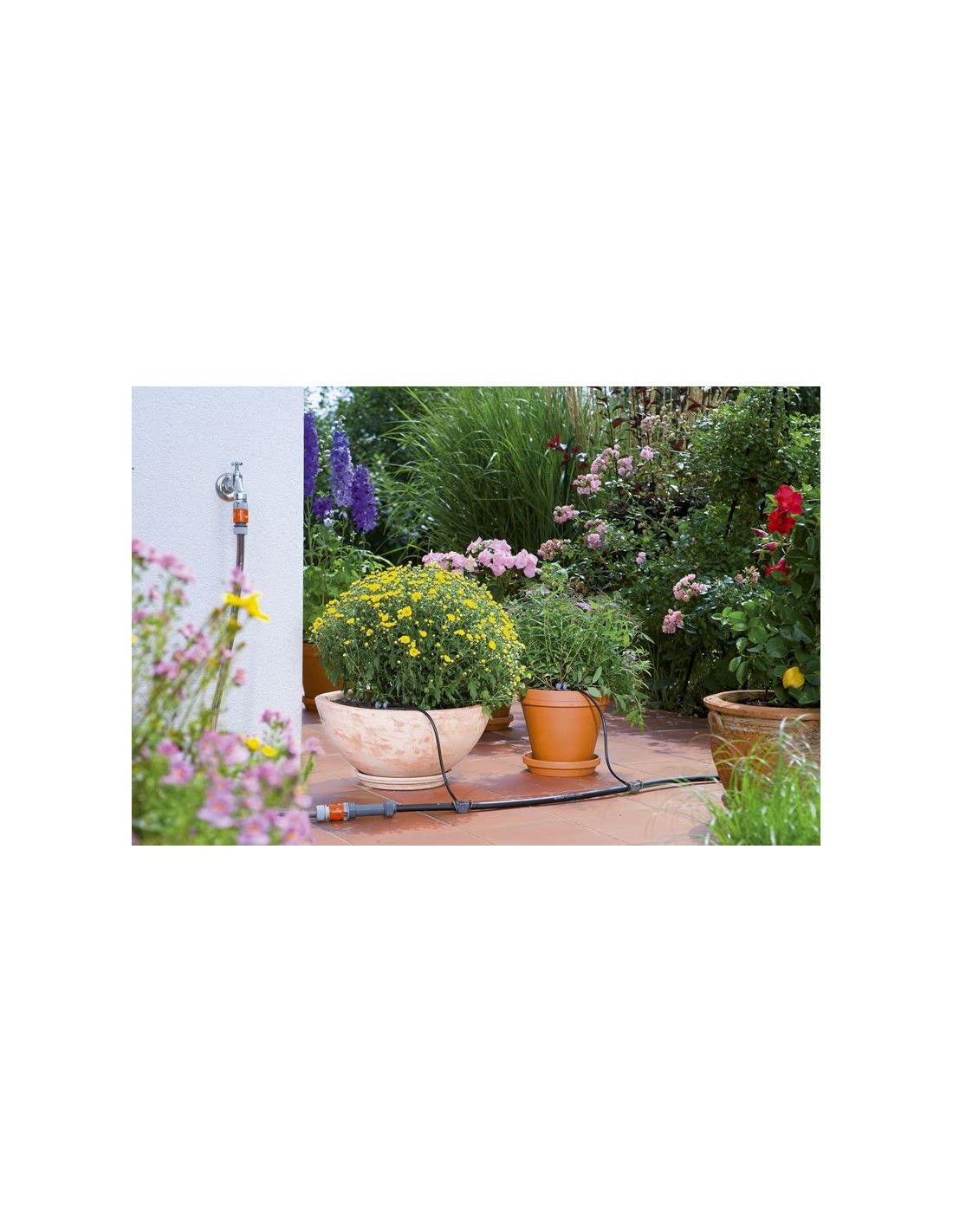 Gardena 831029 Goutteur régulateur de pression fin de ligne 2 L/H, Orange , 10 pièces