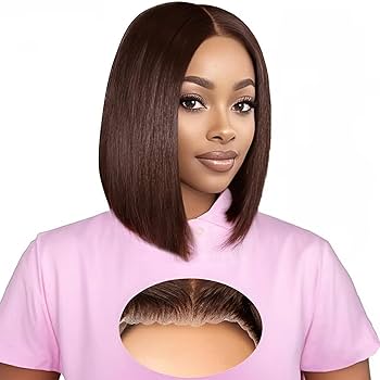 Amazon.com : XZZ Chocolate Brown Wear and Go Glueless Wigs
