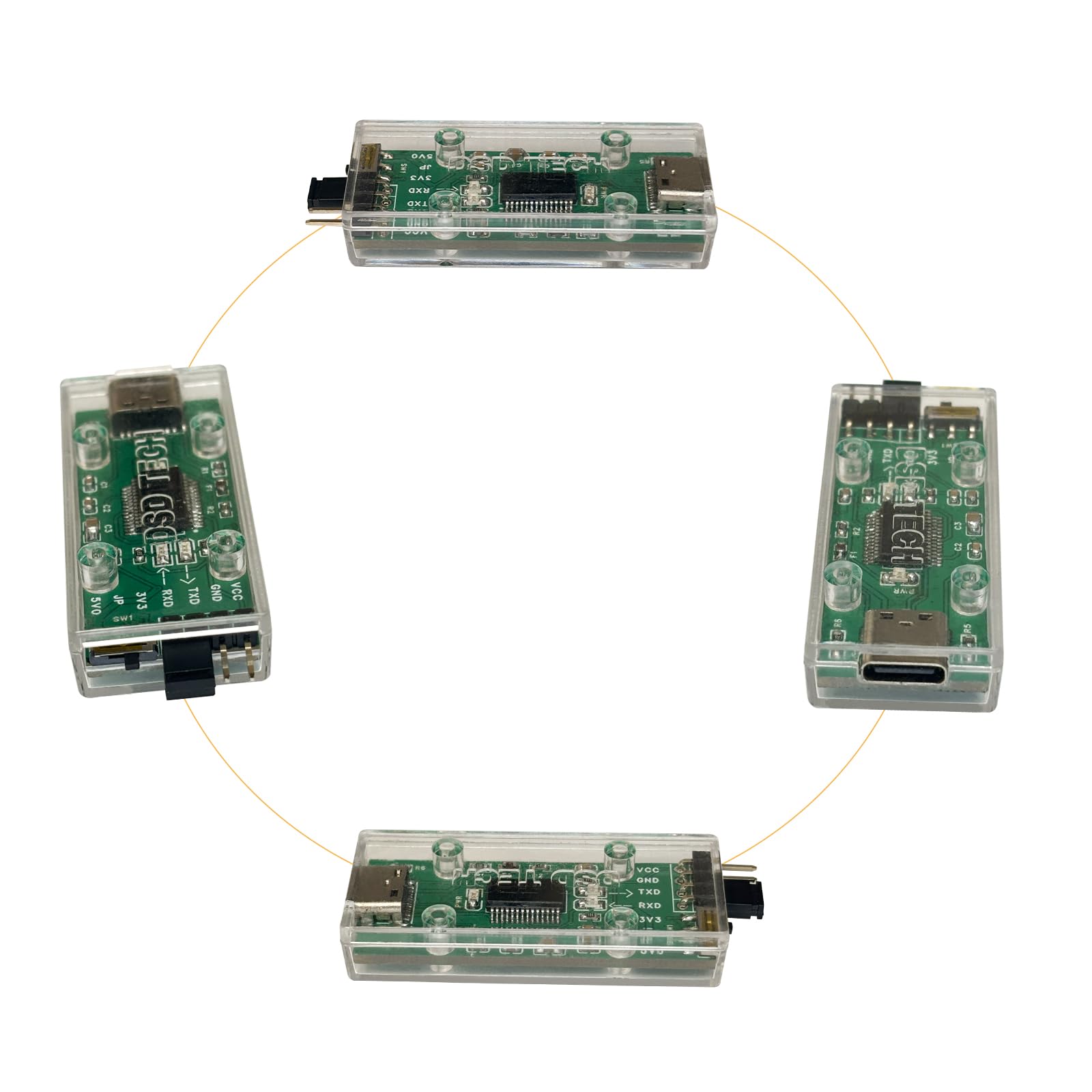 DSD TECH SH-U09F2 Adattatore da USB-C a TTL UART con chip FTDI per microcontrollore Arduino ESP32