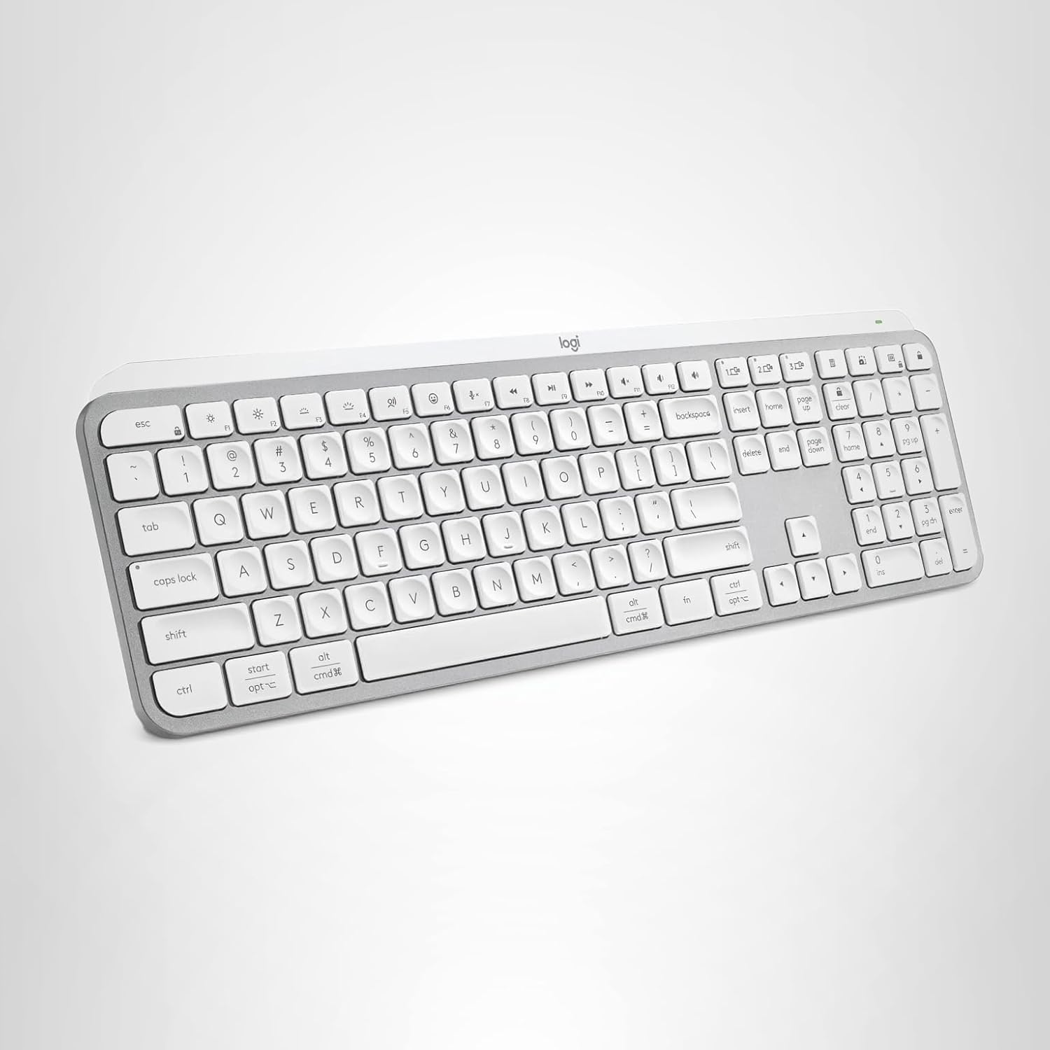 Logi ワイヤレスキーボード MX KEYS S Amazon.com: Logitech MX Keys S Wireless Keyboard, Pale Grey